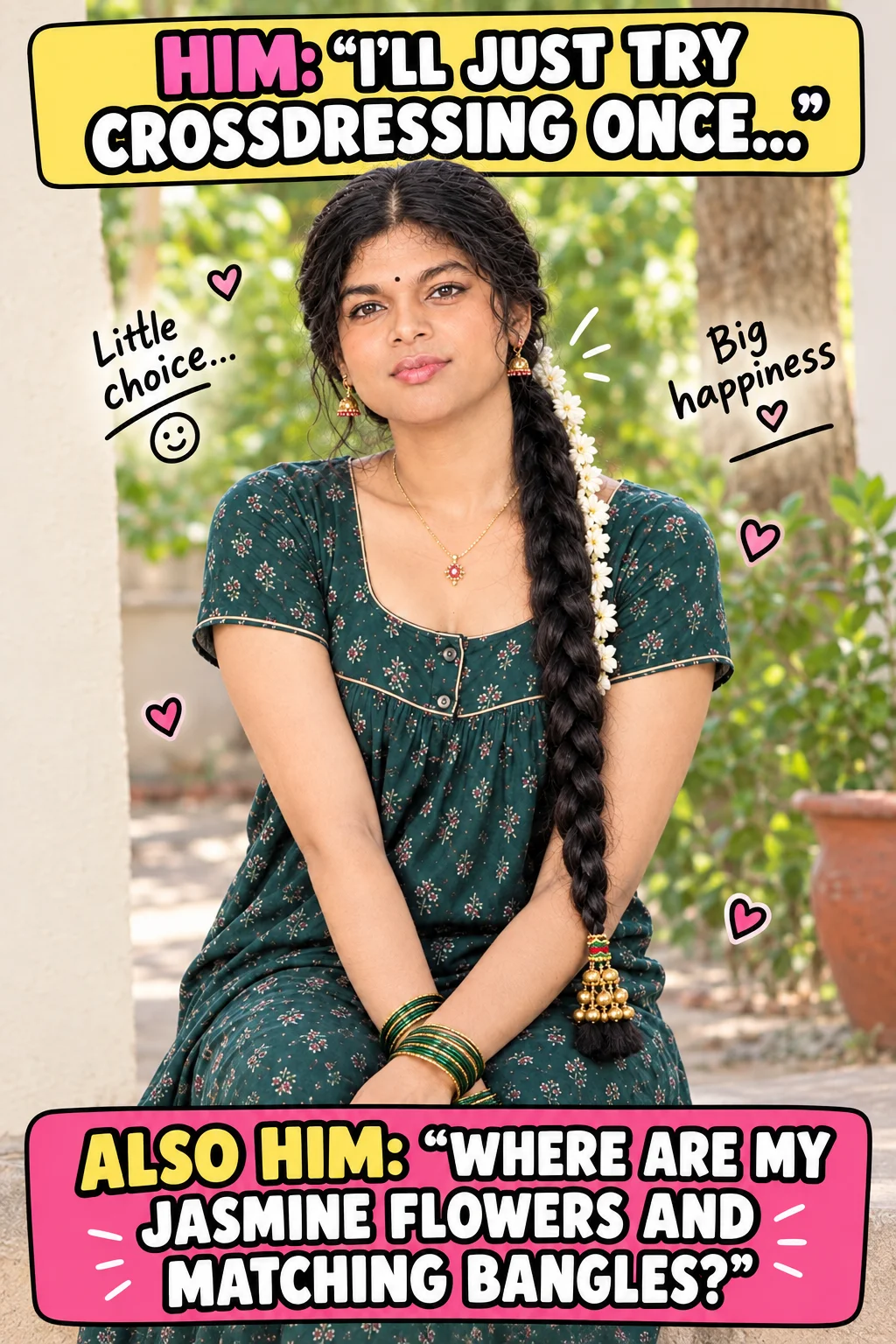 Boy Mode to Desi Girl Mode - Slide 1