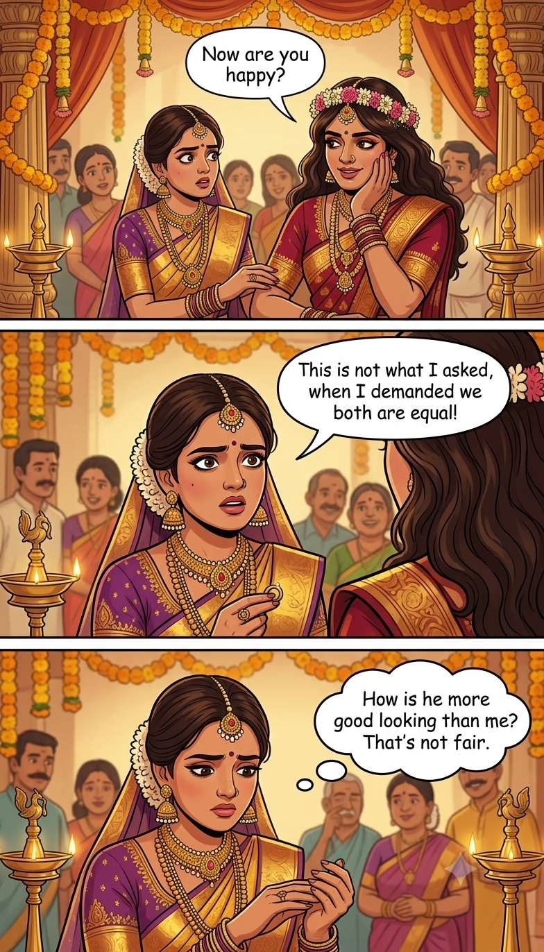 Equallity in wedding