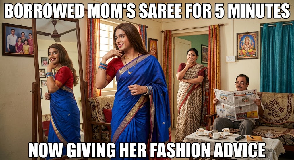 Giving fashion advice