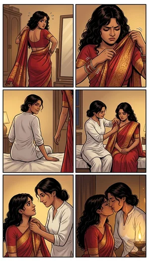 Goddess Durga made me a Desperate Wife Cover Image