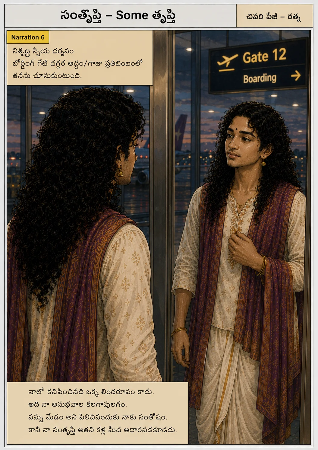సంతృప్తి - SOME తృప్తి (2 వ మరియు చివరి  భాగం) IN A JOURNEY - Slide 5