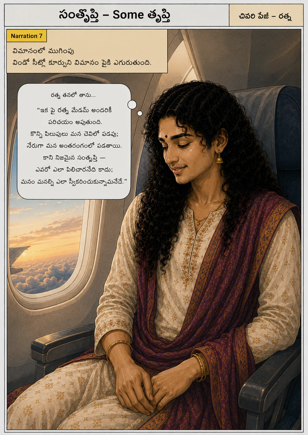 సంతృప్తి - SOME తృప్తి (2 వ మరియు చివరి  భాగం) IN A JOURNEY - Slide 6